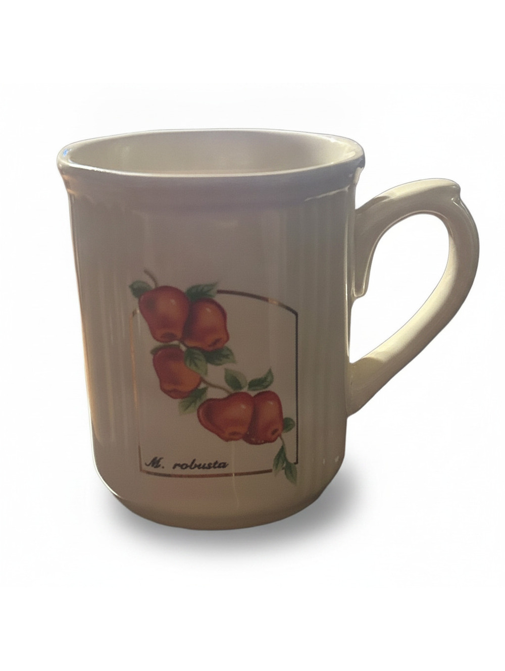 Vintage 1989 Elgin M. Robusta Ceramic Coffee Mug Made in Taiwan